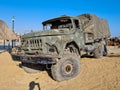 ZiL Ã¢â¬â 1314 general purpose 3.5 tons 6x6 army truck designed in the Soviet Union, destroyed